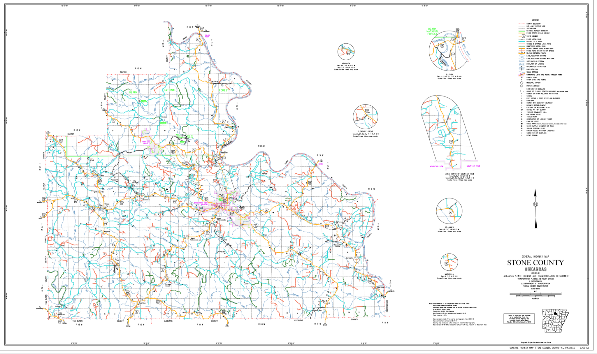 Maps Mountain View Tourism